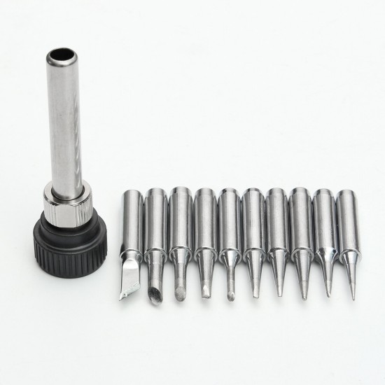 11Pcs 900M-T Soldering Iron Tips for 936 AOYUE KADA Soldering Station