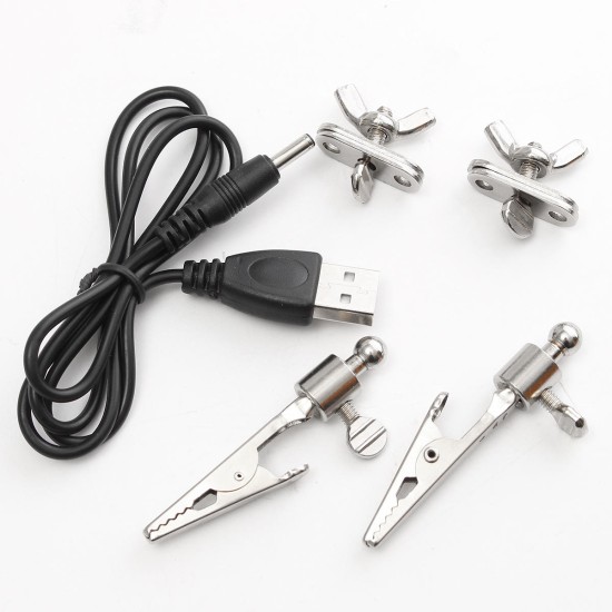 3X/4.5X Helping Hand Soldering Welding Stand Magnifier LED With Alligator Clip