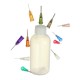 50ml Empty E-liquid Plastic Rosin Flux Bottles For Dispenser Rosin Solder Flux Paste
