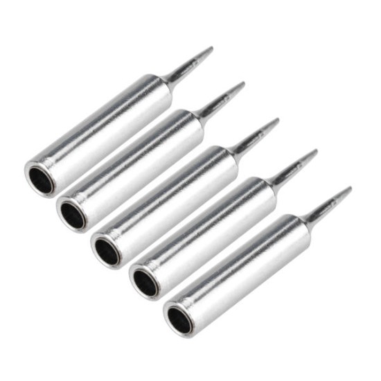 5pcs 900M-T-1C Solder Iron Tips set For 936/937 Soldering Station Etc