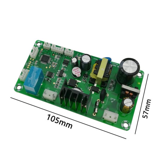 1.3inch 858D Hot Air Heater Rework Station STM32 OLED Temperature Controller 4Pcs Nozzles