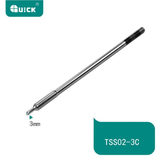 QUICK TS1200A Lead Free Soldering Iron Tips HandleTSS02-SK TSS02-K TSS02-I TSS02-J TSS02-3C