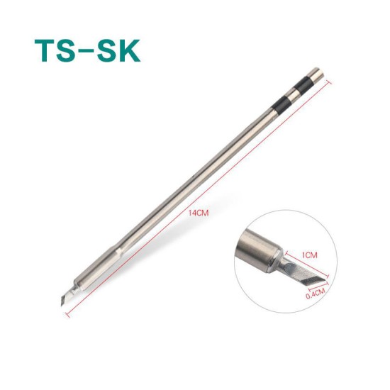 QUICK TS1200A Lead Free Soldering Iron Tips HandleTSS02-SK TSS02-K TSS02-I TSS02-J TSS02-3C