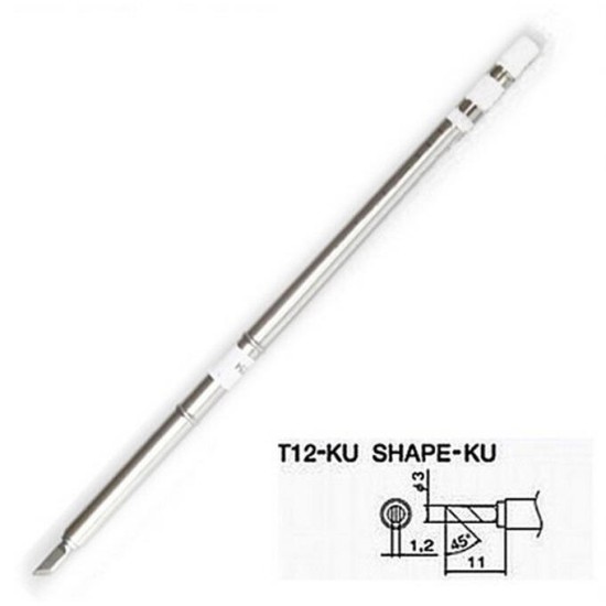 T12-KU Soldering Tip Lead Free Solder Iron Tps for FX-951/FX-952/FX-950