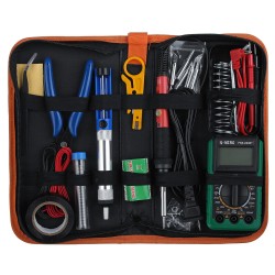 110V 60W 22Pcs Electric Adjustable Temperature Soldering Iron Kit Welding Tool With Multimeter 110V 60W 22Pcs Electric Adjustable Temperature Soldering Iron Kit Welding Tool With Multimeter
