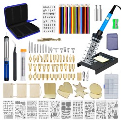 130 PCS 220V / 110V 60W DIY Adjustable Temperature Electric Soldering Iron Welding Kit 130 PCS 220V / 110V 60W DIY Adjustable Temperature Electric Soldering Iron Welding Kit