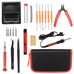 21Pcs 60W Soldering Iron Tips Kit Electronic Adjustable Temperature Welding Tool 21Pcs 60W Soldering Iron Tips Kit Electronic Adjustable Temperature Welding Tool