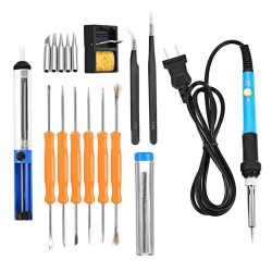 60W 20 in1 Solder Iron Tool Kit Electronics Welding Irons Solder Tools Adjustable Temperature 60W 20 in1 Solder Iron Tool Kit Electronics Welding Irons Solder Tools Adjustable Temperature