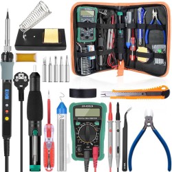 80W Digital Soldering Iron kit Temperature Electric Soldering Iron 110V 220V Multimeter Desoldeirng Pump Welding Tool 80W Digital Soldering Iron kit Temperature Electric Soldering Iron 110V 220V Multimeter Desoldeirng Pump Welding Tool