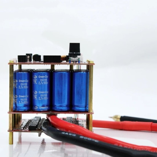 DIY 5.4V 400F LED Portable Capacitor Spot Welder Set Semi-automatic Welding Tools 0.25mm 18650 Battery Pack DIY 5.4V 400F LED Portable Capacitor Spot Welder Set Semi-automatic Welding Tools 0.25mm 18650 Battery Pack