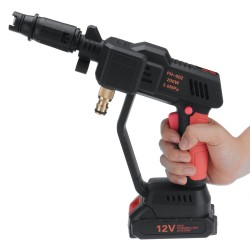 12V Cordless High Pressure Washer Car Washing Machine Sprayer Guns Water Cleaner W/ 1/2pcs Battery 12V Cordless High Pressure Washer Car Washing Machine Sprayer Guns Water Cleaner W/ 1/2pcs Battery