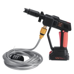 12V Cordless High Pressure Washer Car Washing Machine Sprayer Guns Water Cleaner W/ 1/2pcs Battery 12V Cordless High Pressure Washer Car Washing Machine Sprayer Guns Water Cleaner W/ 1/2pcs Battery