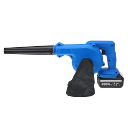 2 IN 1 1000W Cordless Electric Air Blower & Suction Handheld Leaf Computer Dust Collector Cleaner Power Tool W/ None/1/2 Battery For Makita 2 IN 1 1000W Cordless Electric Air Blower & Suction Handheld Leaf Computer Dust Collector Cleaner Power Tool W/ None/1/2 Battery For Makita
