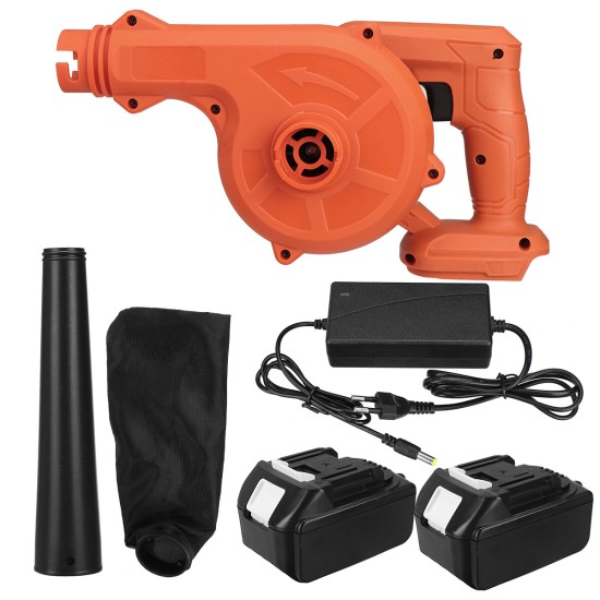 Cordless Electric Air Blower Leaf Sweeper Vacuum Suction Hose Dust Collector Computer Cleaner