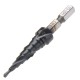 HRC89 M35 Cobalt Step Drill Bit 3-12/4-12/4-20mm TiAlN Coated Step Drill 1/4 Inch Hex Shank