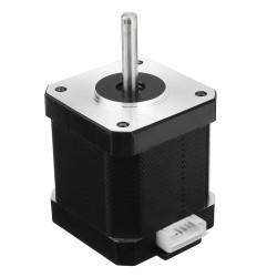 17HS8401-S 48mm Nema 17 Stepper Motor 42 Motor 42BYGH 1.8A 52N.cm 4-lead for 3D Printer CNC Laser 17HS8401-S 48mm Nema 17 Stepper Motor 42 Motor 42BYGH 1.8A 52N.cm 4-lead for 3D Printer CNC Laser