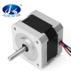 0.9 Degree 42mm Two Phase Hybrid Stepper Motor 1.33A 34mm For CNC