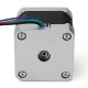 42 Two Phase Hybrid Stepper Motor 0.9 Degree 40mm 1.68A Stepper Motor for CNC Control