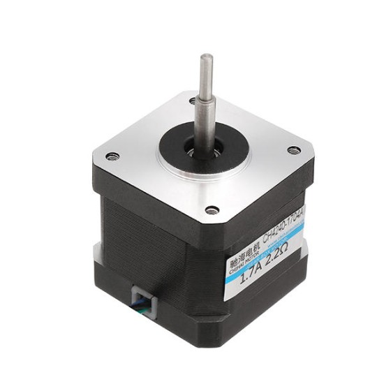 42mm 2 Phase 4 Wire Stepper Motor Brushless Motor 3mm Shaft 1.7A