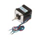 42mm 2 Phase 4 Wire Stepper Motor Brushless Motor 3mm Shaft 1.7A