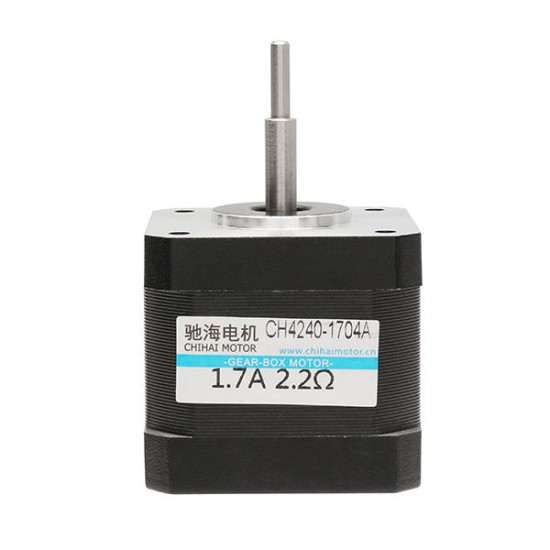 42mm 2 Phase 4 Wire Stepper Motor Brushless Motor 3mm Shaft 1.7A