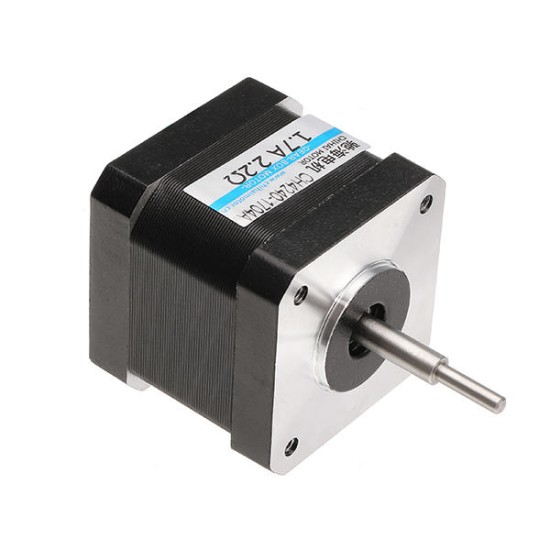 42mm 2 Phase 4 Wire Stepper Motor Brushless Motor 3mm Shaft 1.7A