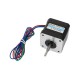 42mm 2 Phase 4 Wire Stepper Motor Brushless Motor 3mm Shaft 1.7A