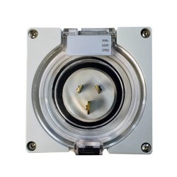 10A 250V IP66 Power Inlet Surface Mount Industrial Appliance Caravan IP66 3 Flat Pin Socket 10A 250V IP66 Power Inlet Surface Mount Industrial Appliance Caravan IP66 3 Flat Pin Socket