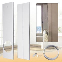 120cm Adjustable Air Conditioner Window Kit Plate For Exhaust Hose Tube Connector 120cm Adjustable Air Conditioner Window Kit Plate For Exhaust Hose Tube Connector