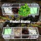 2-6 Grids Acrylic Aquarium Fish Tank External Hang On Filter Box with Water L2