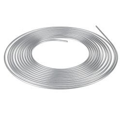 25ft Brake Pipe Copper Line 3/8inch OD Steel Zinc Silver Brake Line Fuel Tubing Kit 25ft Brake Pipe Copper Line 3/8inch OD Steel Zinc Silver Brake Line Fuel Tubing Kit