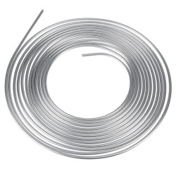 25ft Brake Pipe Copper Line 3/8inch OD Steel Zinc Silver Brake Line Fuel Tubing Kit 25ft Brake Pipe Copper Line 3/8inch OD Steel Zinc Silver Brake Line Fuel Tubing Kit