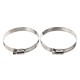 2Pcs 60MM/75MM/80MM Warm Air Ducting Hose Clamp Clip for Eberspacher Webasto Propex