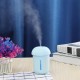 3 IN 1 DC 5V 200ml Mushroom Humidifier USB Recharge LED Light Fan Air Mist Purifier