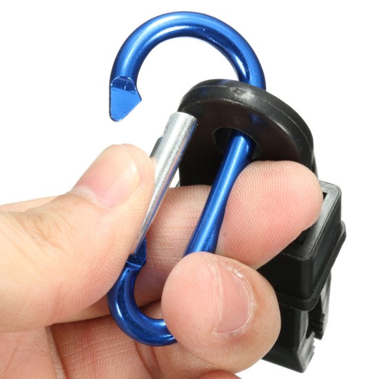 5Pcs Tent Clip Outdoor Camping Tent Alligator Clip Pull Point Hook Buckle for Tent Crocodile Clip Accessory