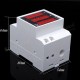 AC Volt Meter Ammeter Din Rail LED Multifunction Digital Meter