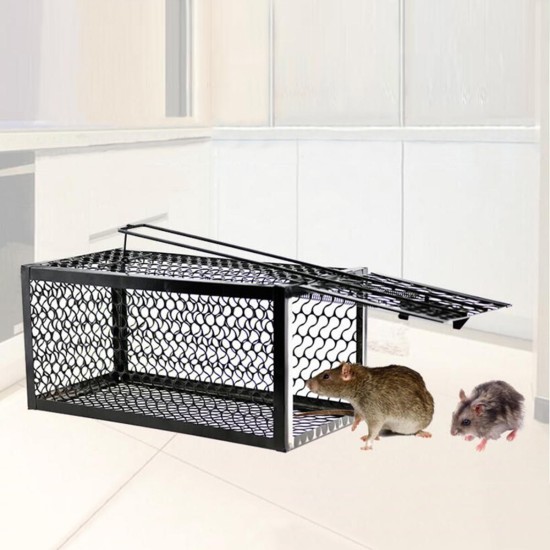 Black Metal Mouse Trap Pests Control