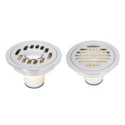 Brass Bathroom Shower Floor Drain Single/Dual Purpose Floor Drain Deodorant Shower Drain Strainer Brass Bathroom Shower Floor Drain Single/Dual Purpose Floor Drain Deodorant Shower Drain Strainer