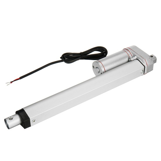 DC12V 100-500MM 1500N Stroke Tubular Motor Linear Actuator Motor 10MM/S IP54 Waterproof