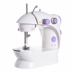 DIY Electric Household Mini Sewing Machine 110/220V Speed Adjustment With Light Multifunction Handheld Sewing Machine DIY Electric Household Mini Sewing Machine 110/220V Speed Adjustment With Light Multifunction Handheld Sewing Machine
