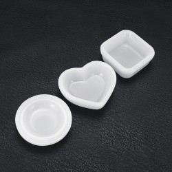DIY Resin Casting Molds Heart Square Round Shape Mod Clear Silicone Craft Making Mould DIY Resin Casting Molds Heart Square Round Shape Mod Clear Silicone Craft Making Mould