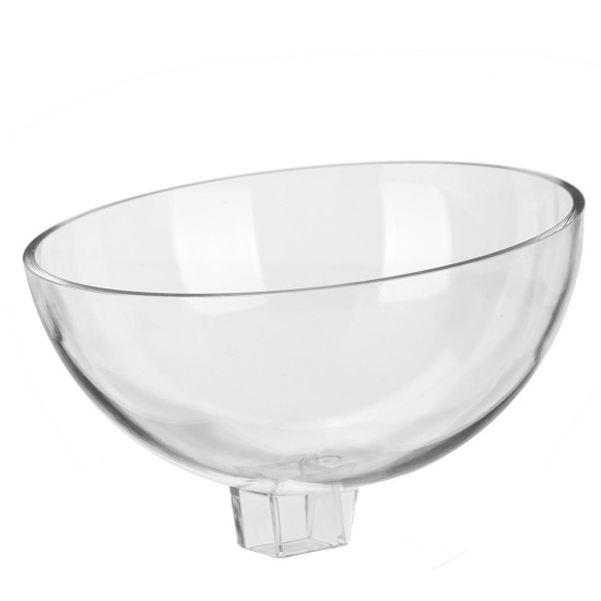 Double/Single Transparent Pet Bowl Cat Dog Puppy Food Water Drinking Feeders Dish