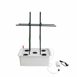 Hydroponic System Kit 5 Holes Nursery Pot Planting Seedling Grow Cultivation kit Hydroponic System Kit 5 Holes Nursery Pot Planting Seedling Grow Cultivation kit