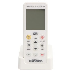 K-380EW WiFi Smart LCD Air-Conditioner Remote Control with Holder Air Conditioner Transmitter K-380EW WiFi Smart LCD Air-Conditioner Remote Control with Holder Air Conditioner Transmitter