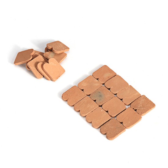 Miniature Simulation Model Brick Tiles DIY Handmade Sand Table Building Landscape Decoration Tool