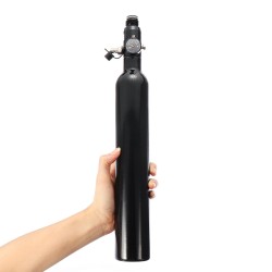 0.38L Liter Aluminum Tank Air Bottle With 4500 PSI Regulator For Paintball PCP 0.38L Liter Aluminum Tank Air Bottle With 4500 PSI Regulator For Paintball PCP