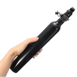 0.38L Liter Aluminum Tank Air Bottle With 4500 PSI Regulator For Paintball PCP 0.38L Liter Aluminum Tank Air Bottle With 4500 PSI Regulator For Paintball PCP