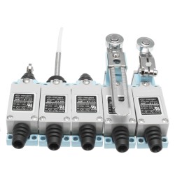10 Types 250VAC Limit Switch IP65 Adjustable Actuator Roller Arm Rod Spring Coil Endstop Switch 10 Types 250VAC Limit Switch IP65 Adjustable Actuator Roller Arm Rod Spring Coil Endstop Switch