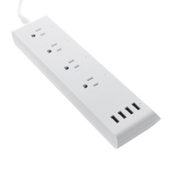 100-240V Smart WIFI Socket 4 US Plugs W/ 4 USB Ports Socket Switch Support Alexa/Echo/Google Home 100-240V Smart WIFI Socket 4 US Plugs W/ 4 USB Ports Socket Switch Support Alexa/Echo/Google Home