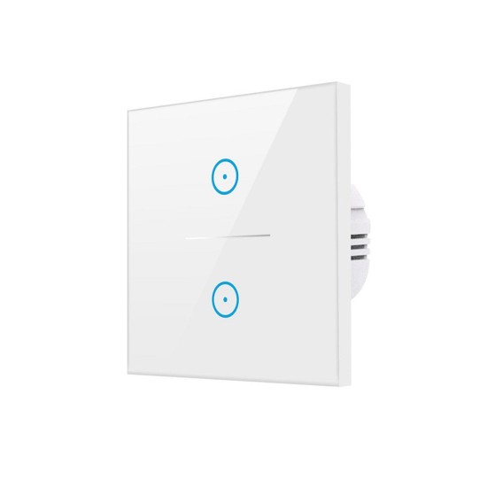 1/2/3 Gang Smart Home WiFi Touch Light Wall Switch Panel For Alexa Google Home Assistant